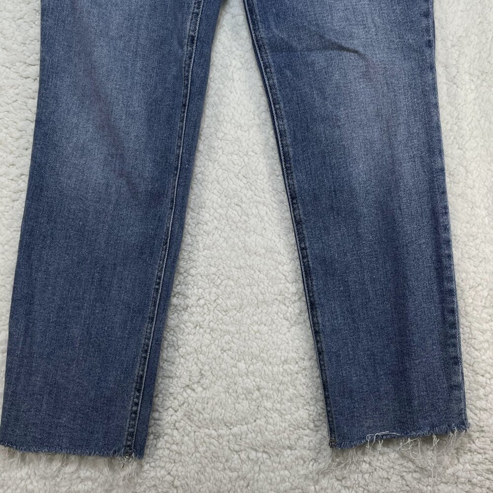 Kut From The Kloth Jeans Womens Size 4 Blue Pattie Straight Leg High Rise 27x26 - Picture 3 of 12